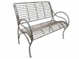 Romantická záhradná lavička Clayre & Eef - Pre dve osoby – 106 × 56 cm