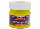 Farba na textil - žltá - 50 ml