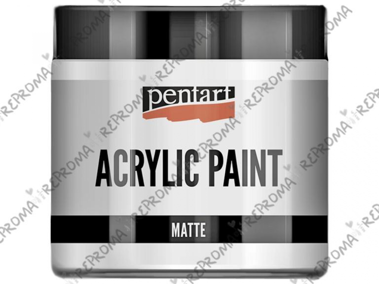 Akrylová farba PENTART matná 500 ml - biela