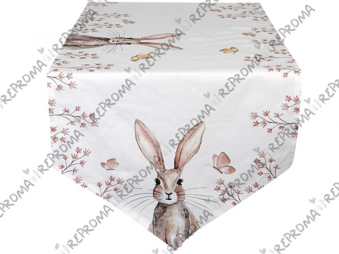Bavlnený obrus behúň Veľká noc 50 x 160 cm