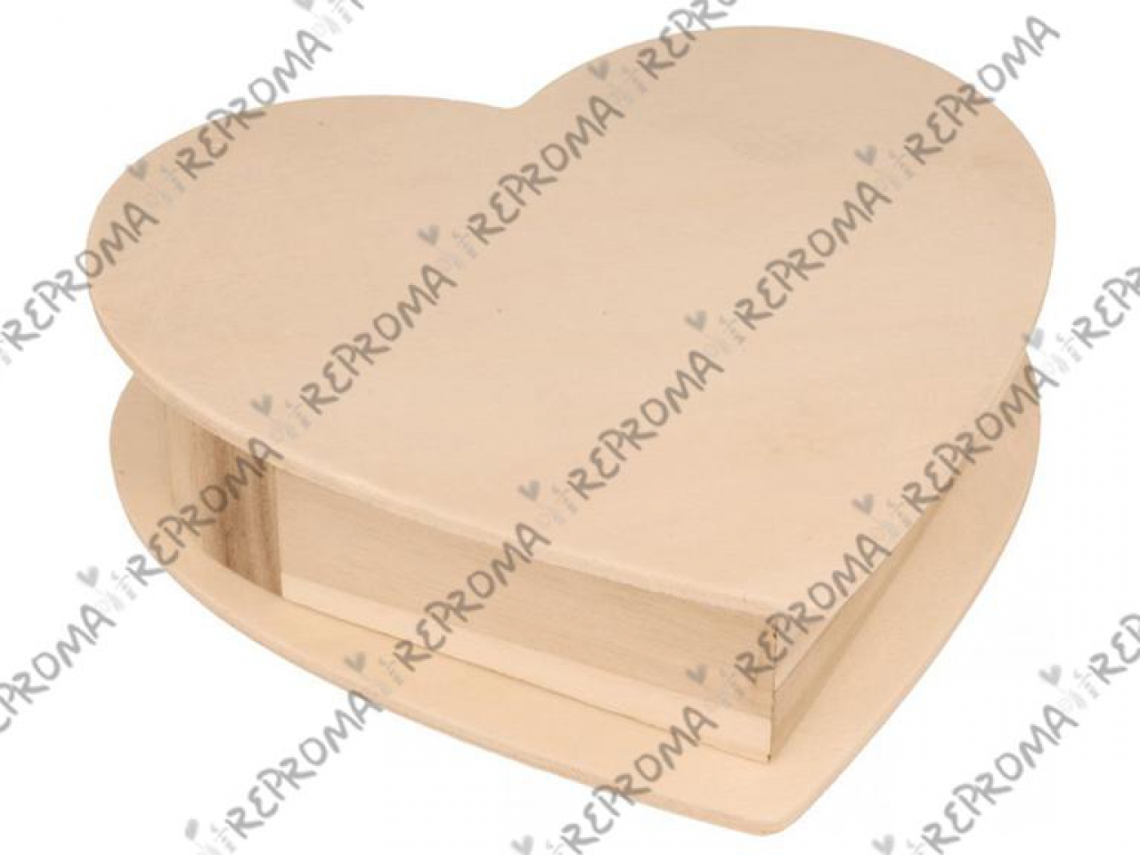 Artemio Drevená krabička srdce - 19 x 5 cm