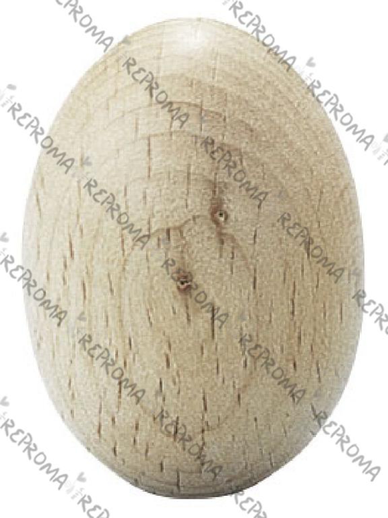 Drevené vajíčko 6 cm - prírodné