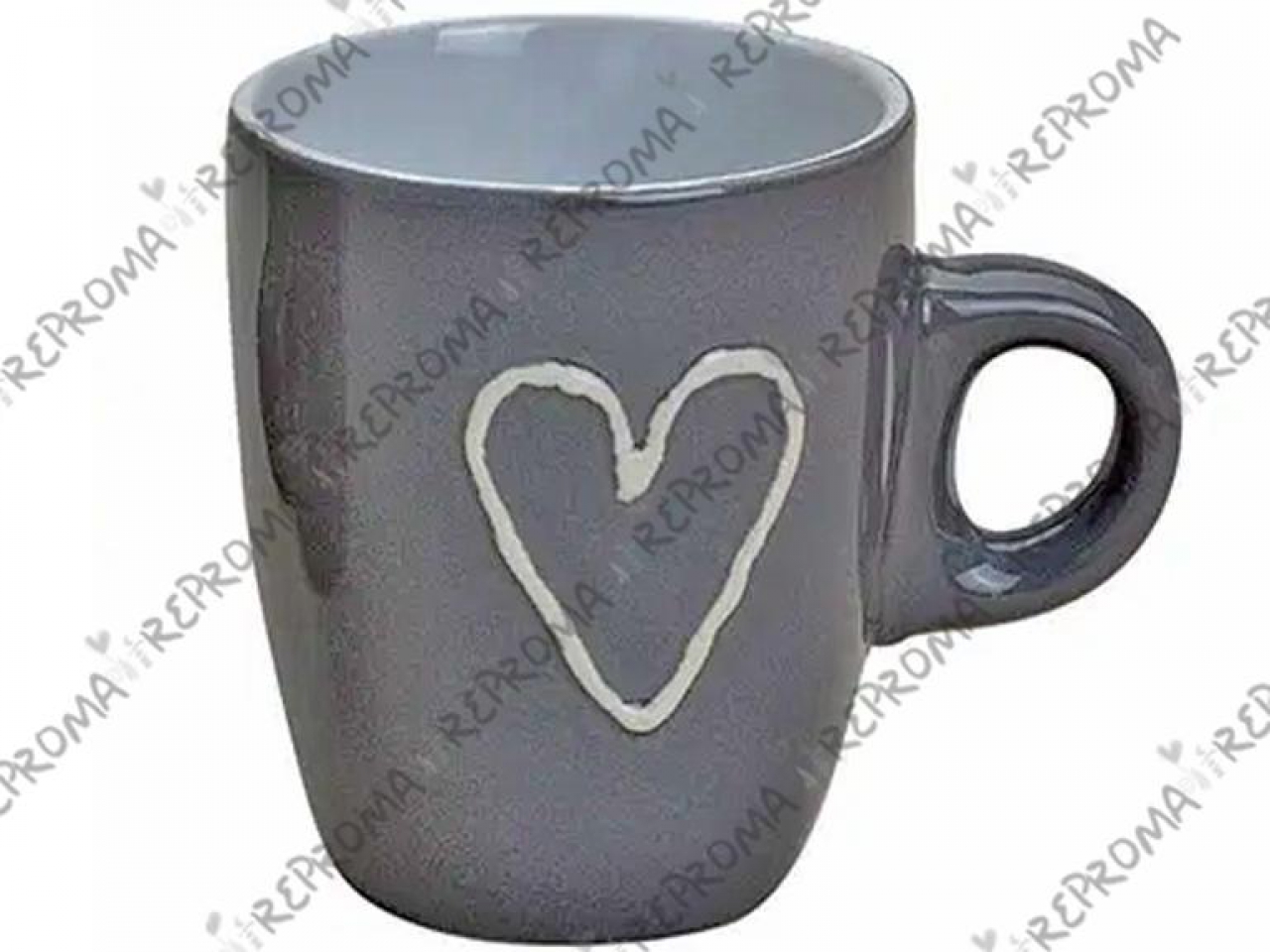 Keramická espresso šálka 50 ml - antracitová