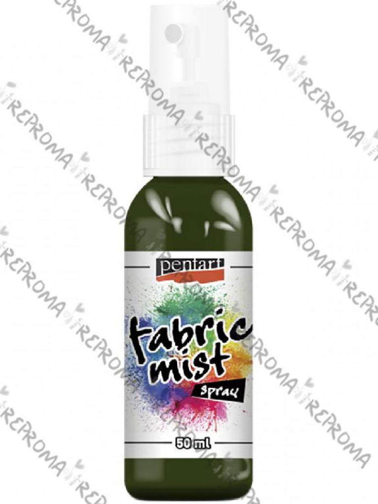 Fabric mist spray - farba na textil - 50ml - tŕňová zelená