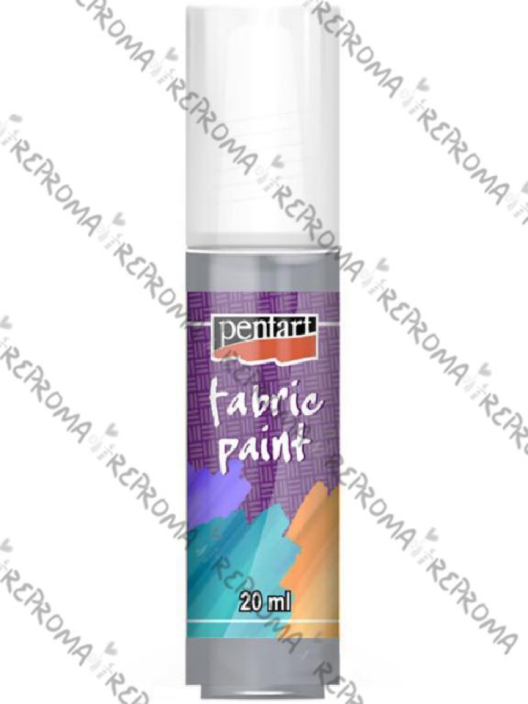 Farba na textil 20 ml - sivá