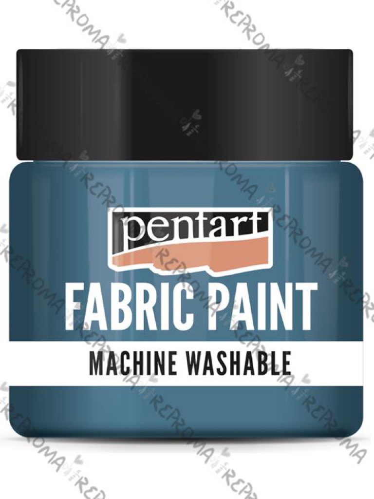 Farba na textil - petrolejová modrá - 50 ml