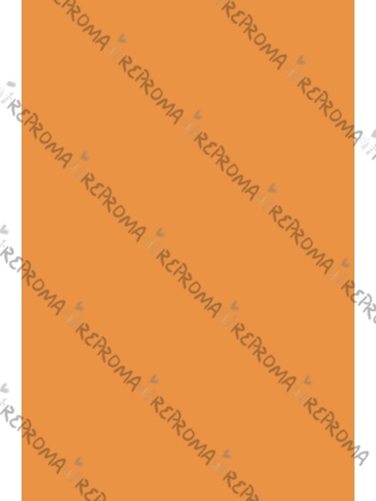 Filc jemný 1 mm A4 - oranžový
