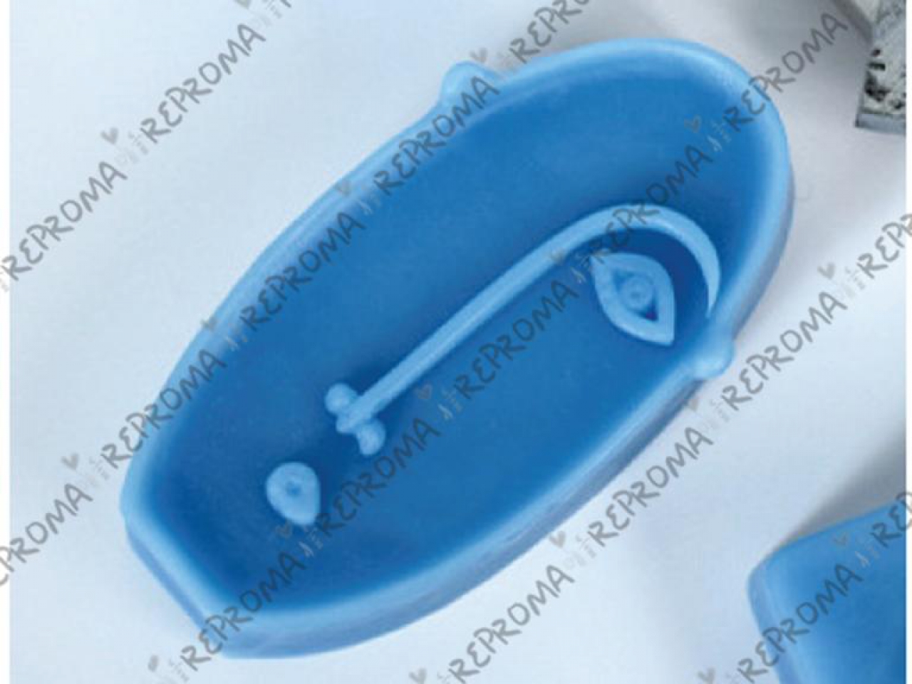 Silikonová odlievacia forma tvár 6 x 11 cm