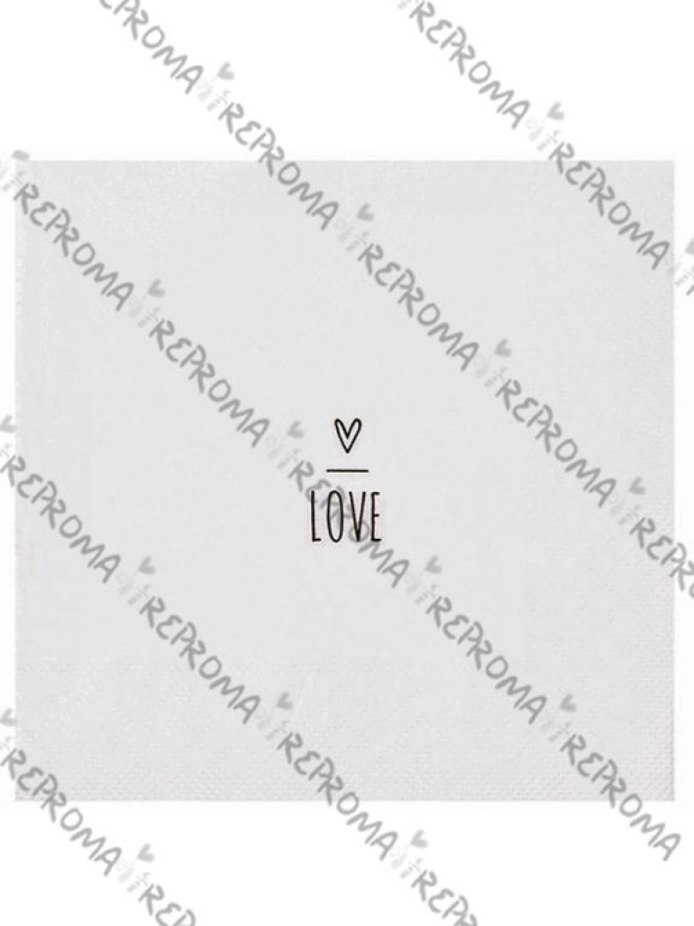 Papierové servítky edícia Love