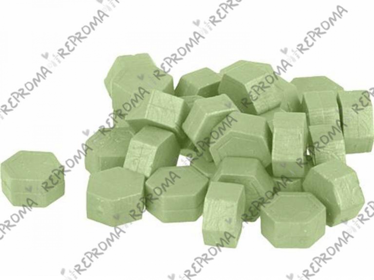 Artemio Pečatný vosk granulovaný - 30 g - pastelový zelený