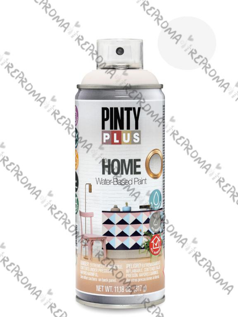 Akrylová farba v spreji PINTY HOME - 400 ml - Biela Neutral white