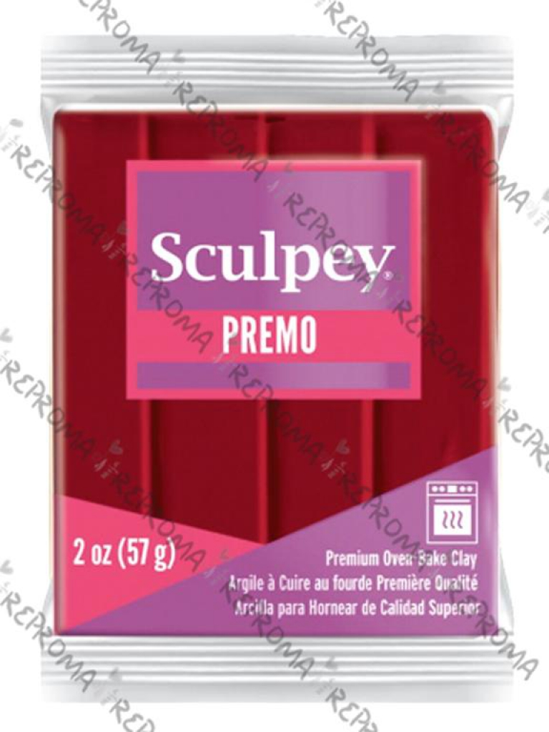 Artemio Polymérová hmota Sculpey premo! 57g - cayenne