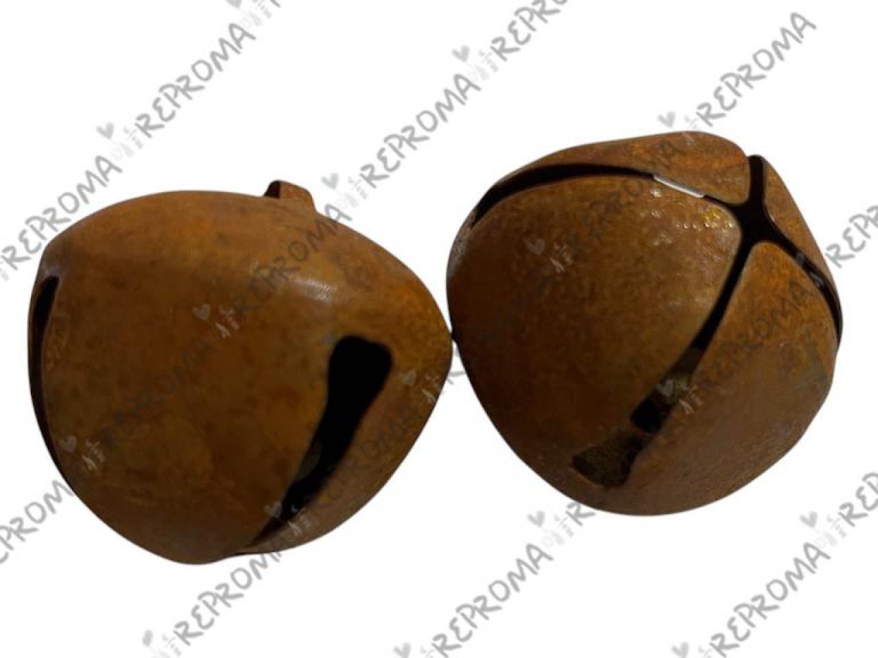 Rolnička 3 cm - antik hrdzavá