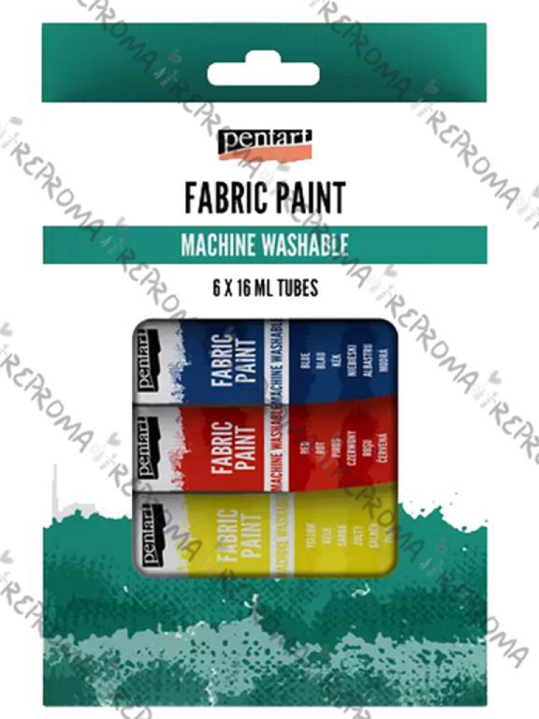 Farby na textil Pentart 6x16 ml