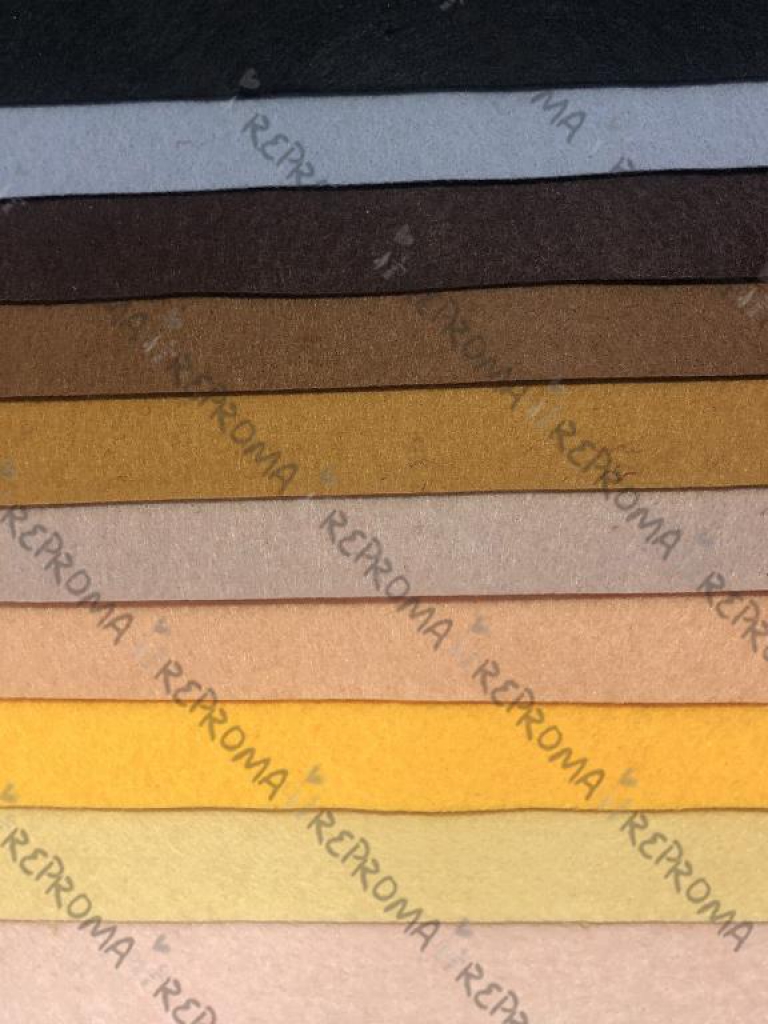 Sada filcov 1 mm A4 - 10 ks - zem