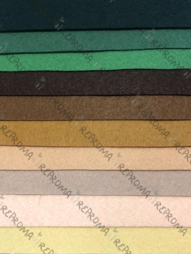 Sada filcov 1 mm A4 - 10 ks - natur