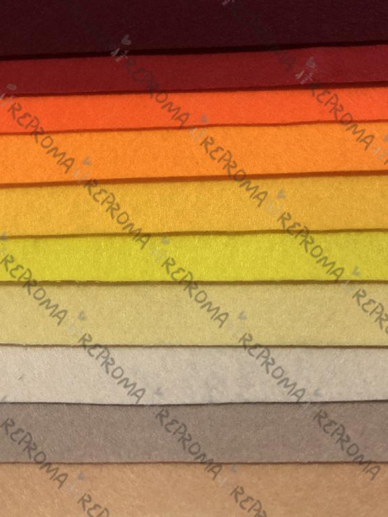 Sada filcov 1 mm A4 - 10 ks - slnko