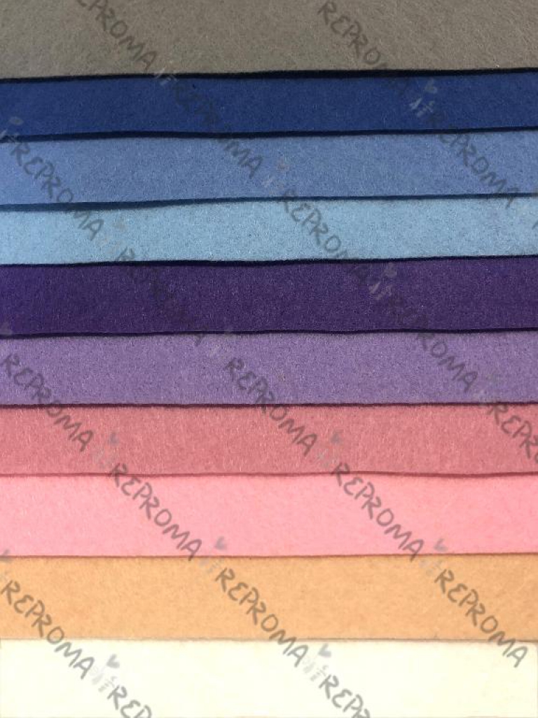 Sada filcov 1 mm A4 - 10 ks - pastel