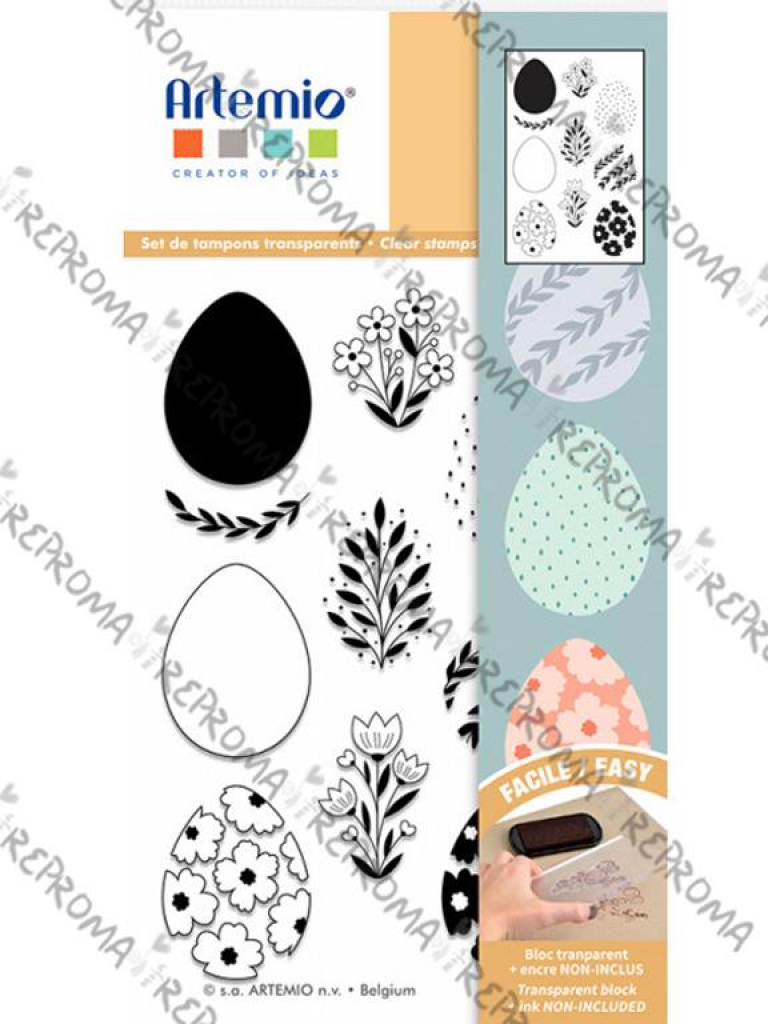 Artemio Silikónové pečiatky - veľkonočné vajíčka