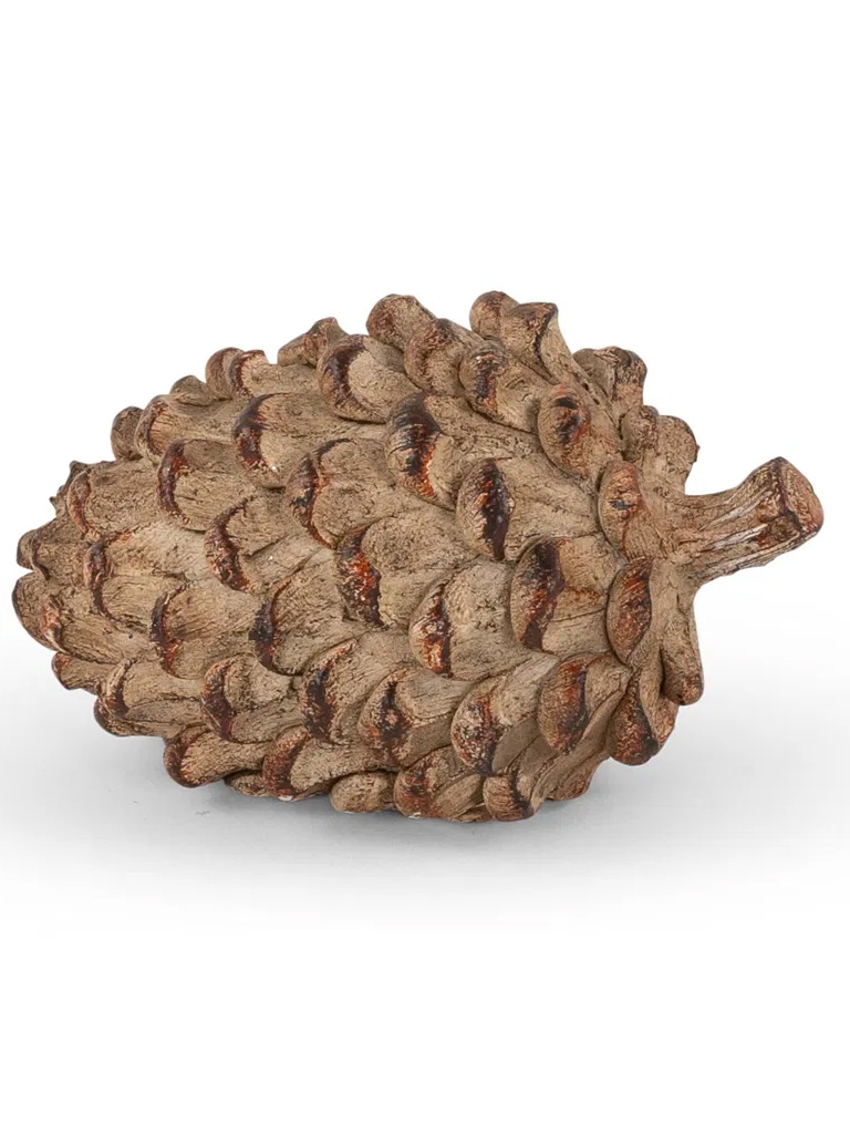 Dekoratívna šiška hnedá 9,5 cm