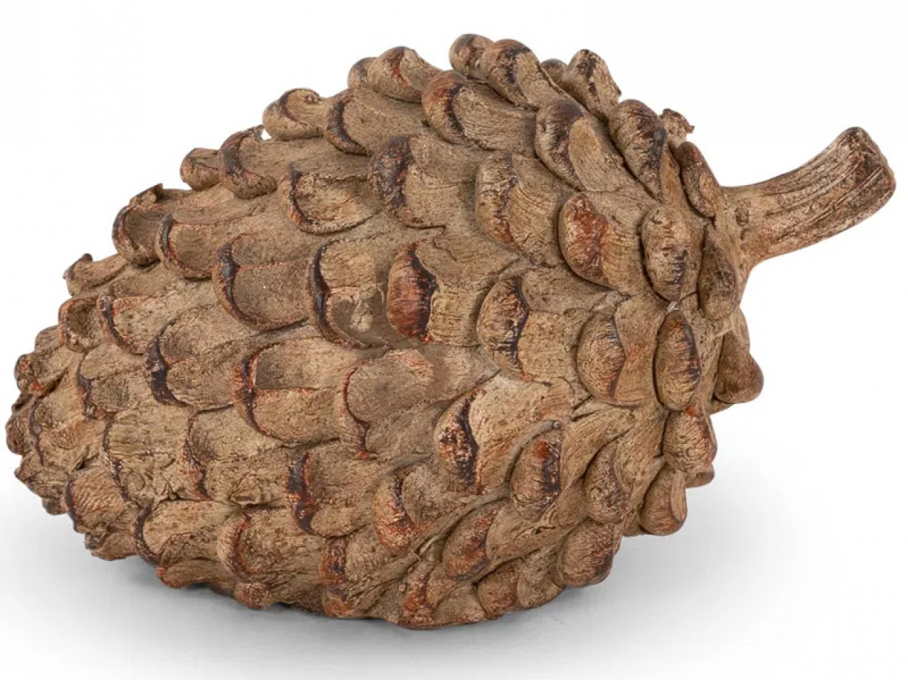 Dekoratívna šiška hnedá 14 cm